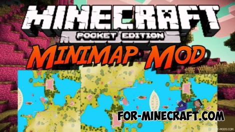 3D Minimap mod for Minecraft PE 0.15.0/0.15.1/0.15.2