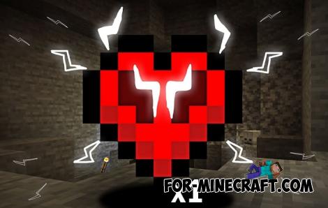 1 Heart Addon for Minecraft PE 1.17