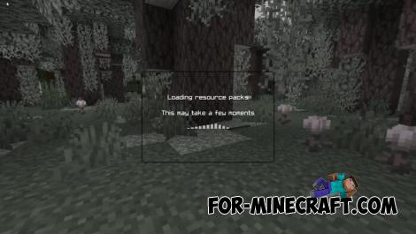 Darkness UI Pack for Minecraft PE 1.21