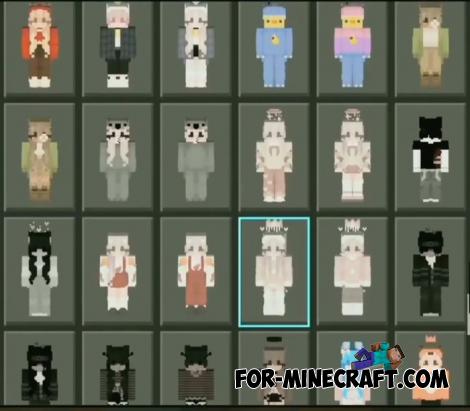 1050 Skins for Minecraft Bedrock 1.21
