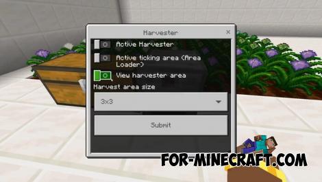 Bedrock Crops Addon for Minecraft Bedrock 1.21