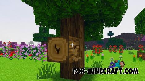 Trees+ Pack for Minecraft Bedrock 1.21