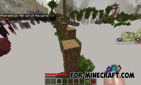 SkyParkour Map for Minecraft Bedrock 1.21