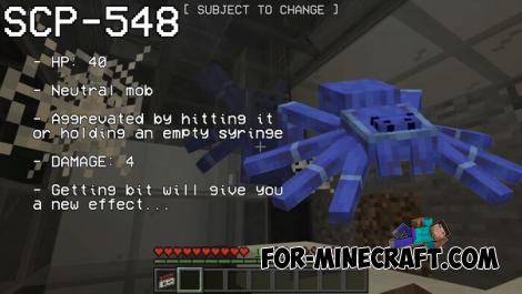 SCP Classified Addon v1.2.4 for Minecraft Bedrock 1.21