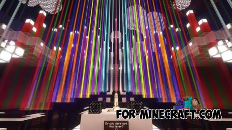 Rainbow Item Hunt Map for Minecraft Bedrock 1.21