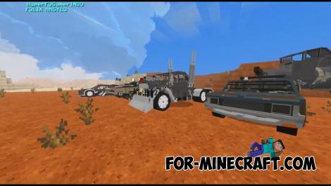 Mad Max Fury Road Addon for Minecraft Bedrock 1.21