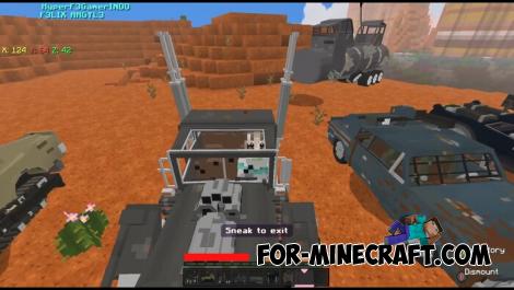 Mad Max Fury Road Addon for Minecraft Bedrock 1.21