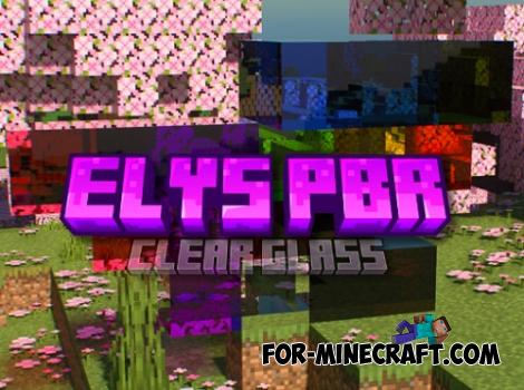 Clear Glass (RTX) for Minecraft Bedrock 1.21