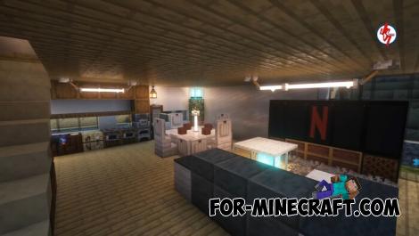 Twin Villa Map for Minecraft Bedrock 1.21