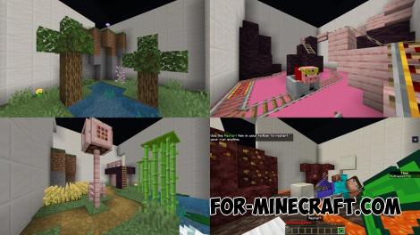 A-Parkour Map for Minecraft PE 1.21