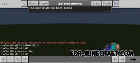 Quick Chat UI for Minecraft Bedrock 1.21