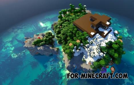 Mansion Island Seed for Minecraft PE 1.21