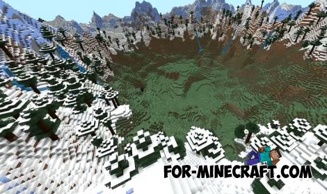 Twin Crater Meadows Seed for Minecraft Bedrock / Java 1.21