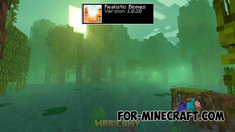 Realistic Biomes Addon v1.2 for Minecraft Bedrock 1.21
