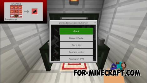 MrNido's Guns v1.1.0 for Minecraft Bedrock 1.21