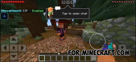 Nova Client Bedrock (1.21.121 MCPE)