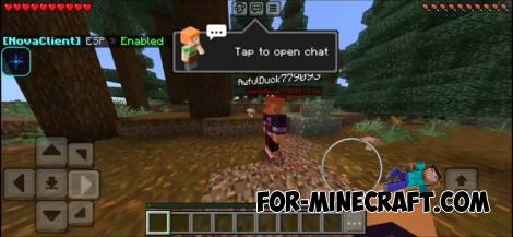 Nova Client Bedrock (1.21.121 MCPE)