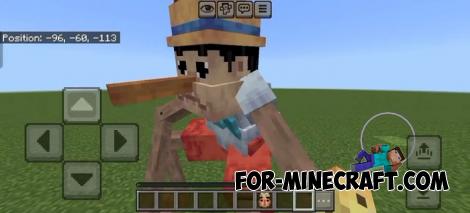 Evil Pinocchio Addon for Minecraft Bedrock 1.21