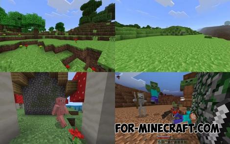 Classic Minecraft Bedrock Addon v1.4.6 (1.21)