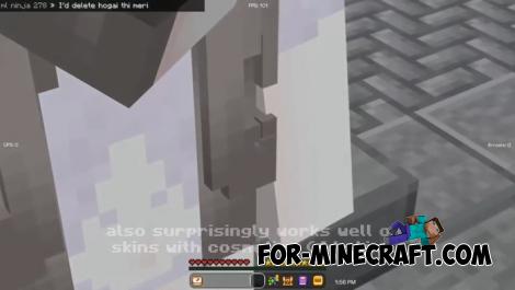 3D Layered Skins Mod for Minecraft Bedrock 1.21.100+