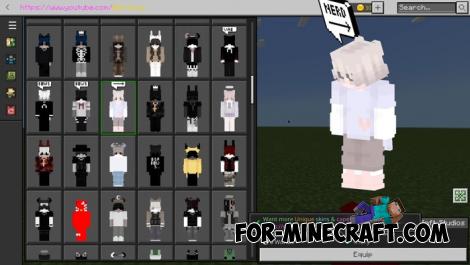 BSF 4D Skin Pack for Minecraft Bedrock 1.21