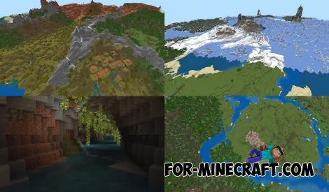 Center of Every Biome Seed for Minecraft Bedrock 1.21.130+