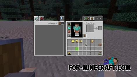 Armor Durability HUD for Minecraft Bedrock 1.21