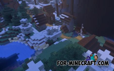 Skyfall Outpost Village Seed for Minecraft Bedrock 1.21.124+