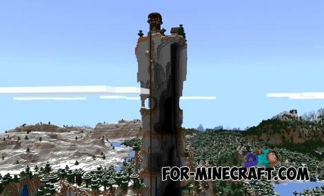 Skyfall Outpost Village Seed for Minecraft Bedrock 1.21.124+