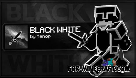 Smoothest BLACK & WHITE Resource Pack for Bedrock 1.21