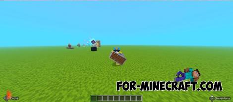 Actions and Stuff Pack v1.15 for Minecraft Bedrock 1.21