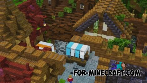 Medieval Buildings Bedrock Mod for Minecraft 26.0.X