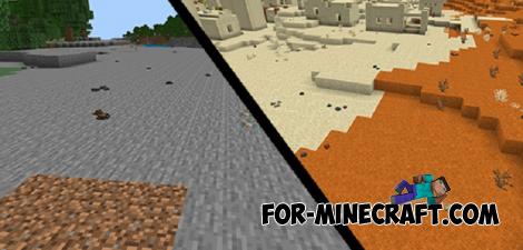 Stone Pebbles Addon for Minecraft PE 1.21/26.0