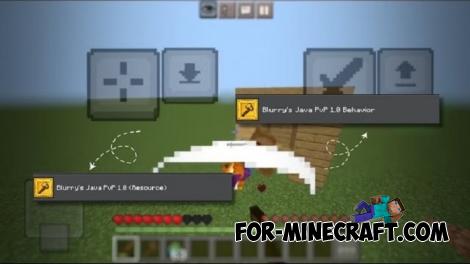 Java PvP Mod for Minecraft Bedrock 1.21/26.0