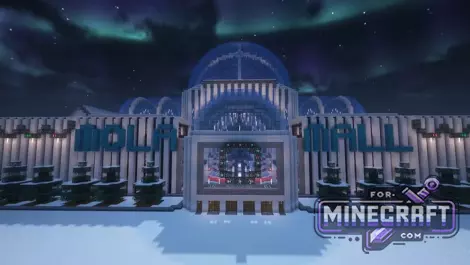 Christmas Mall Hunt Map for Minecraft Bedrock 26.0.26+