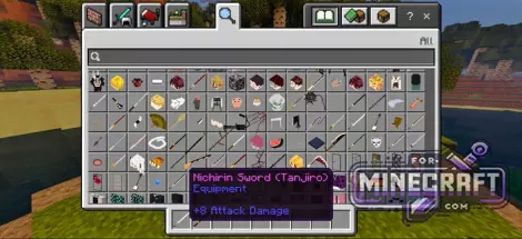 Kimetsu No Yaiba Addon for Minecraft Bedrock 26.0.26+
