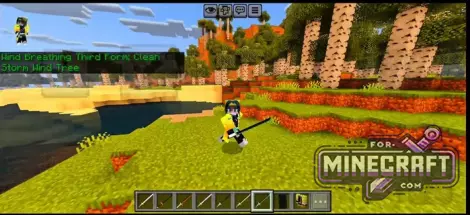 Kimetsu No Yaiba Addon for Minecraft Bedrock 26.0.26+