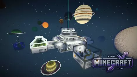 Outer Space Hunt Map 21.101 for Bedrock 26.0