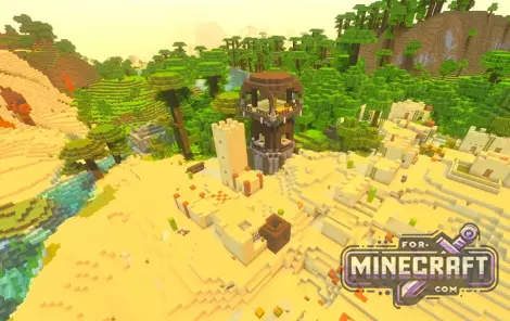 Jungle Oasis Seed for Minecraft Bedrock 26.0+