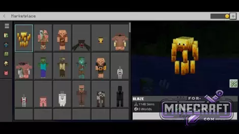 4D/5D Skins Support Mod for MCPE 1.21.132+