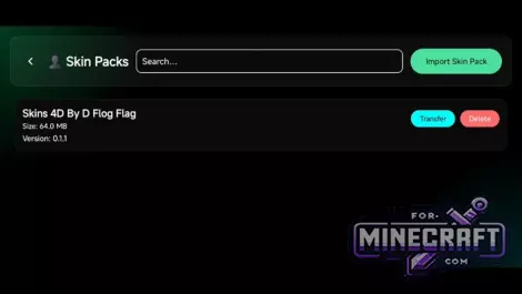 4D/5D Skins Support Mod