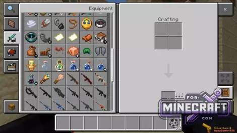 ActualGuns 2 Addon for Minecraft Bedrock 1.21/26.0+