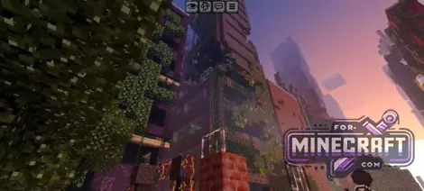 Apocalyptic Cities Generator Addon for Minecraft Bedrock 26.0