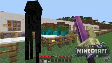 Swords & Bows for Bedrock 26.0+ (Free Version)