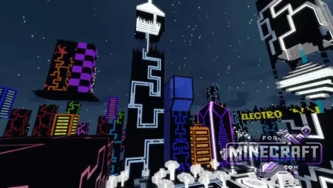 Cyber City Search Map for Minecraft Bedrock 26