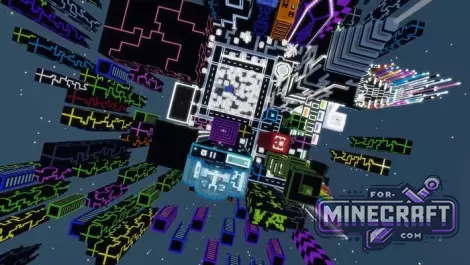 Cyber City Search Map for Minecraft Bedrock 26