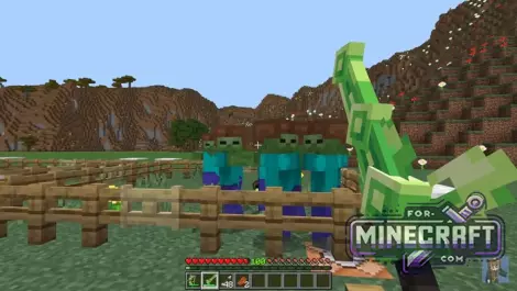 Swords & Bows for Bedrock 26.0+ (Free Version)