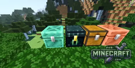 Extra Chests Addon v1.5 for Minecraft Bedrock 1.21/26.0+