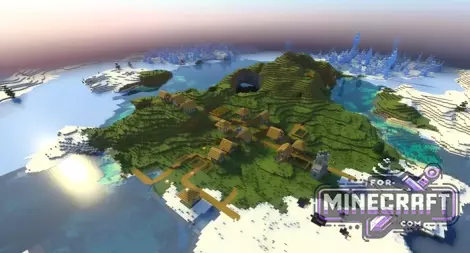 Green Island Seed for Minecraft Bedrock