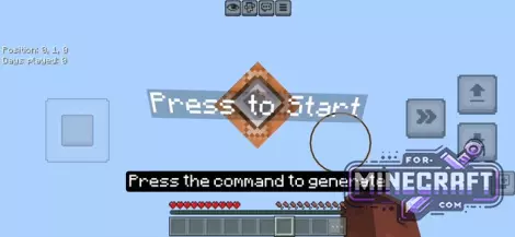 Infinite Skyblock Map for Bedrock 26.0